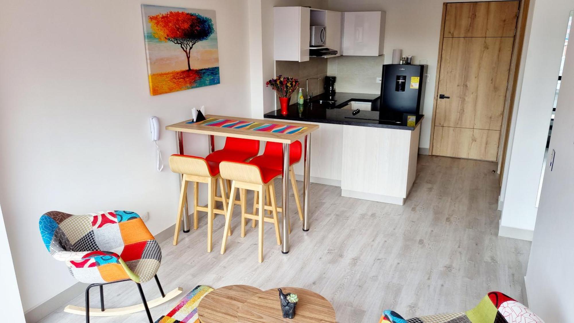 Toscana Loft - Apartasuites Bogotá Eksteriør billede