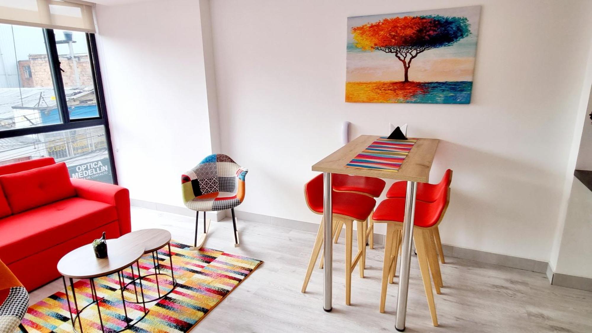 Toscana Loft - Apartasuites Bogotá Eksteriør billede